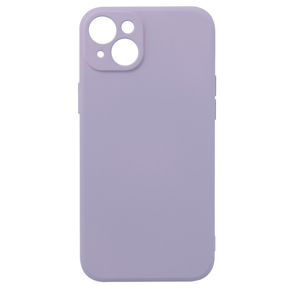 Case for iPhone 15, Silicone Lite, purple