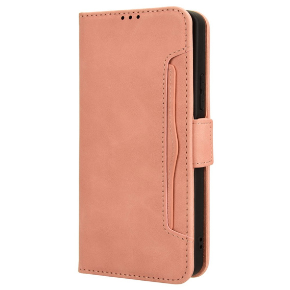 Flip case for Xiaomi Redmi A3, Card Slot, pink