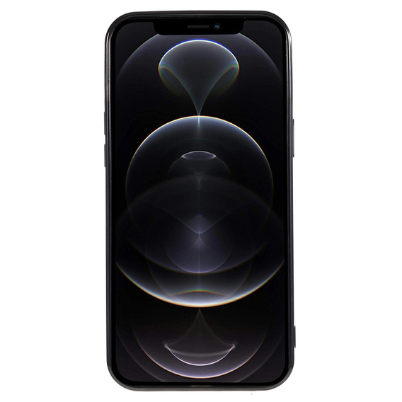 Case for iPhone 12 Pro, Electro MagSafe, black + Screen Glass