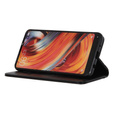 Case for Motorola Edge 40 Neo, Wallet Litchi Leather, black