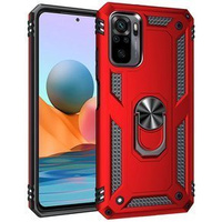 Armor Case for Xiaomi Redmi Note 10 / 10S, Nox Case Ring, red