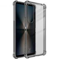 IMAK case for Sony Xperia 1 VI, Dropproof, transparent / black