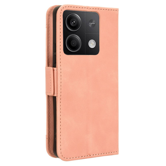 Flip case for Xiaomi Redmi Note 13 5G, Card Slot, pink