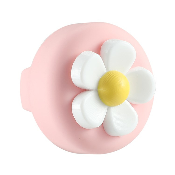 Set of 4x cases for Apple AirTag, with girly motif - pink