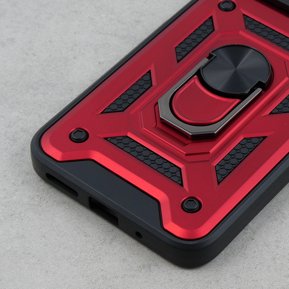 Case for Xiaomi Redmi 12, CamShield Slide, red