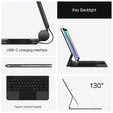 Case with Bluetooth keyboard and touchpad for iPad 11" 2025 A16 (11th gen.) / iPad 10.9" 2022 (10th gen.)