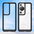 Case for Huawei P60 / P60 Pro, Fusion Hybrid, transparent / black