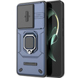 Case for Xiaomi 13T / 13T Pro, KickStand Camera Lens, blue