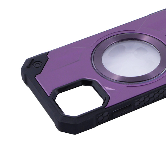 Case for iPhone 12 / 12 Pro, Heavy Duty, for MagSafe, purple
