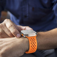 Silicone Strap for Apple Watch 1/2/3/4/5/6/7/8/SE/ULTRA 42/44/45/49MM, Orange