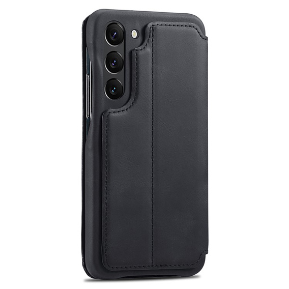 Flip case for Samsung Galaxy S23, ERBORD Retro, black