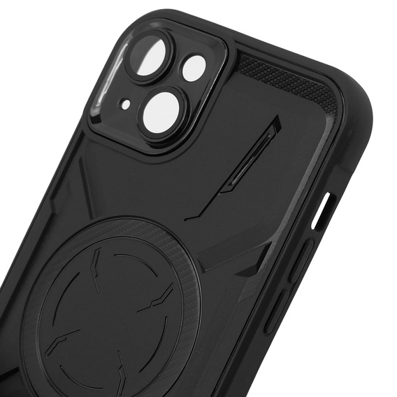Case for iPhone 15, ERBORD Armor Mag, black