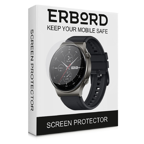 3x ERBORD hydrogel film for Huawei Watch GT 2 Pro