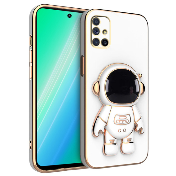 Case for Samsung Galaxy M51, Astronaut, white