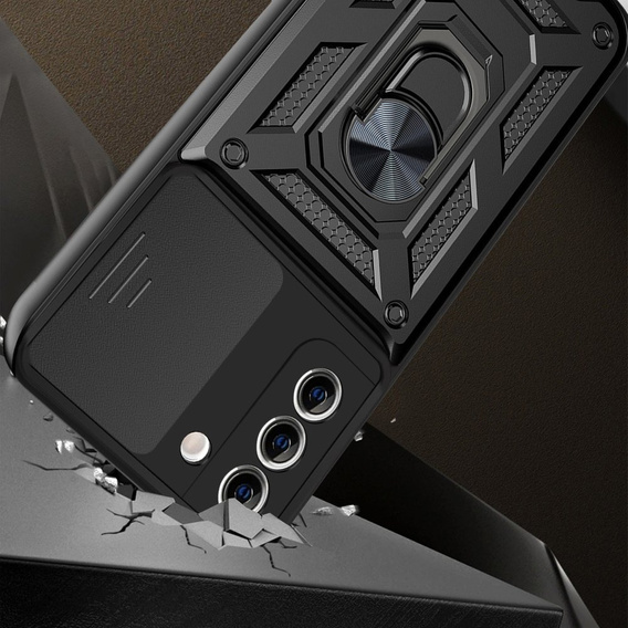 Case for Samsung Galaxy S21, CamShield Slide, black