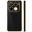 Case for Infinix Note 40 Pro, Glamour CamShield, black