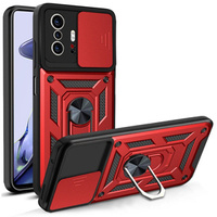 Case for Xiaomi 11T / 11T Pro, CamShield Slide, red