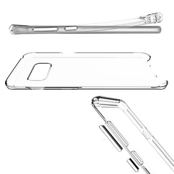 Case for Samsung Galaxy S8 Plus, Fusion Hybrid, transparent