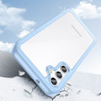 Case for Samsung Galaxy A14 4G/5G, Fusion Hybrid, transparent / blue