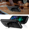 Armored case for Samsung Galaxy S23 Plus, R-JUST CamShield Slide, black