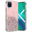 Case for Samsung Galaxy A22 / M22 4G / LTE, Glittery, blue