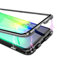 Case for iPhone 11 Pro Max, Magnetic Dual Glass, black