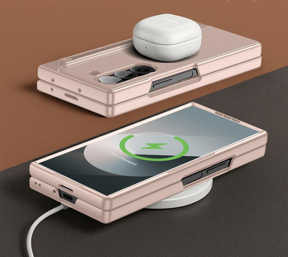 Glass case with full 360° protection for Samsung Galaxy Z Fold7 5G