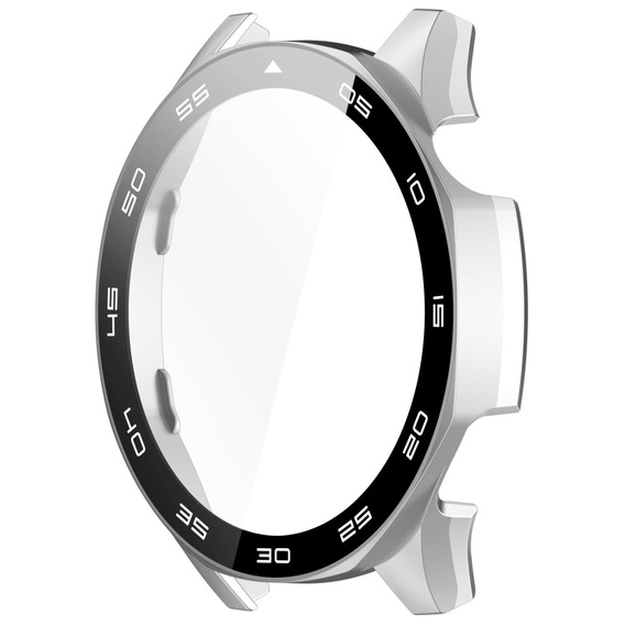 2in1 Case + Tempered Glass for Huawei Watch GT 5 46mm, transparent