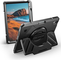 Dexnor 360° case with strap and stylus holder for iPad 11" 2025 A16 (11th gen.) / iPad 10.9" 2022 (10th gen.)