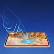 3D Tempered Glass for Google Pixel 9 Pro, black frame