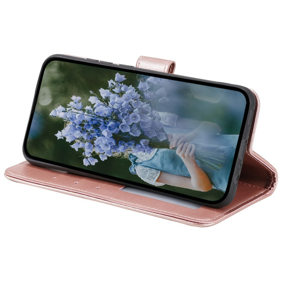 Flip case for Xiaomi Redmi Note 12 4G, Mandala, pink rose gold