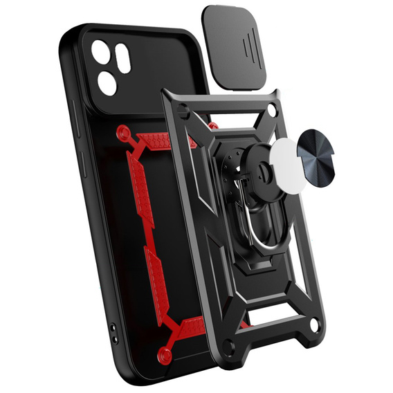 Case for Xiaomi Redmi A1 4G / A2 4G, CamShield Slide, black