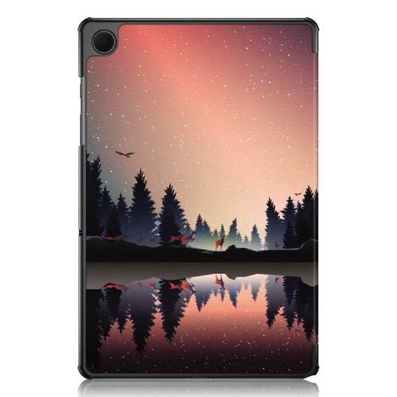 Case for Samsung Galaxy Tab A9+, Smartcase, evening landscape