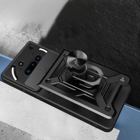 Case for Nothing Phone 3a, CamShield Slide, black