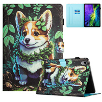 Case for iPad 10.9" 2022 (10 gen.), with flap, corgi dog