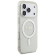 Guess IML Glitter Pearl Strap MagSafe Case for iPhone 17 Pro Max