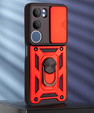 Case for Vivo Y19s, CamShield Slide, red