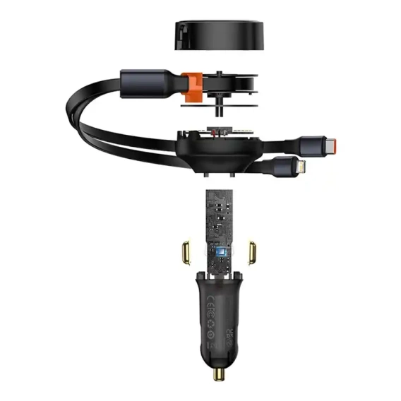 Baseus Enjoyment 30W car charger for smartphones, tablets and other mobile devices