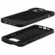 Urban Armor Gear Case for iPhone 14 Pro Max, Metropolis LT MagSafe Fibr Armr, black