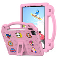 Children's case for iPad Air 10.9" 2022/2020 (5/4 gen.) / Pro 11" 2022/2021/2020 (4/3/2 gen.), Cute Patterns, with stand, pink