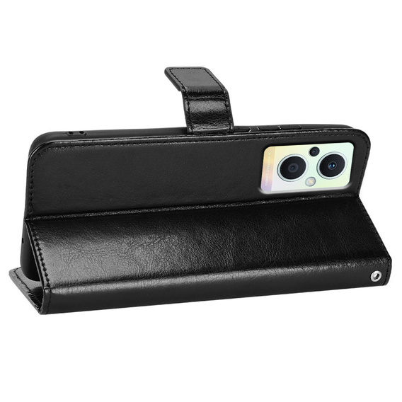 Flip case for Oppo Reno7 Lite 5G, black