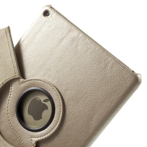 Case for iPad Air 2 9.7" 2014 TB330FU 10.95", Rotating 360, gold