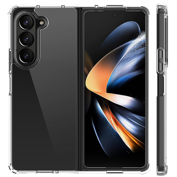 Case for Samsung Galaxy Z Fold5 5G, Dropproof, transparent
