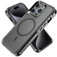 Case for iPhone 15 Pro Max, MagForce MagSafe, black