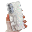 Case for Samsung Galaxy A36 5G / A56 5G, Feather, silver