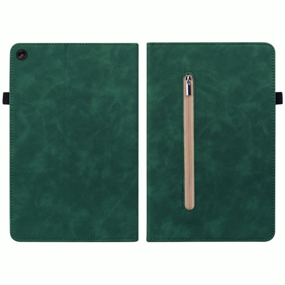 Case for Lenovo Tab M10 10.1 Gen 3, Wallet Pen Slot, green