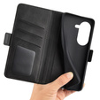 Flip case for Asus Zenfone 9 5G / 10 5G, Wallet PU Leather Case, black