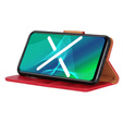 Flip case for Asus Zenfone Max M2 ZB633, Leather Flexi Book, red