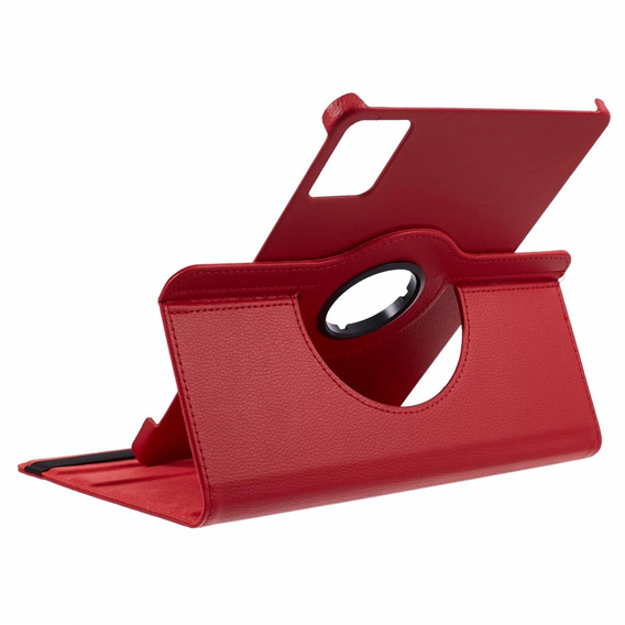 Case for Lenovo Tab M11 TB330FU 10.95", Rotating 360, red