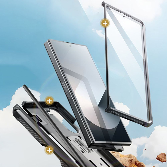Supcase Unicorn Beetle Pro Case with 9H Glass and Slim S-Pen Storage for Samsung Galaxy Z Fold6